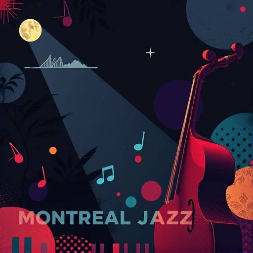 Design d'une affiche pour le Festival International de Jazz de Montréal